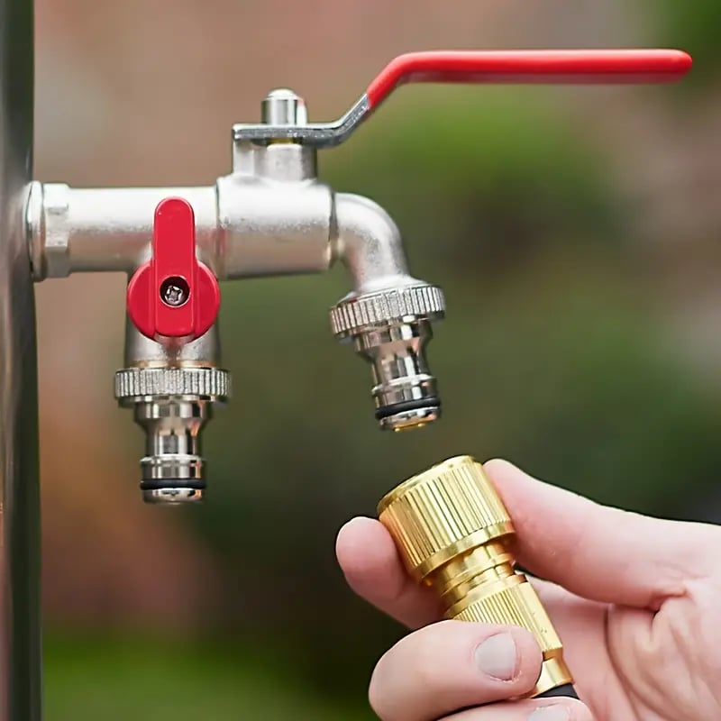 💥LAST DAY SALE 50% OFF💥Double Outlet Outdoor Tap