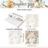 Floral Window Cling Sticker