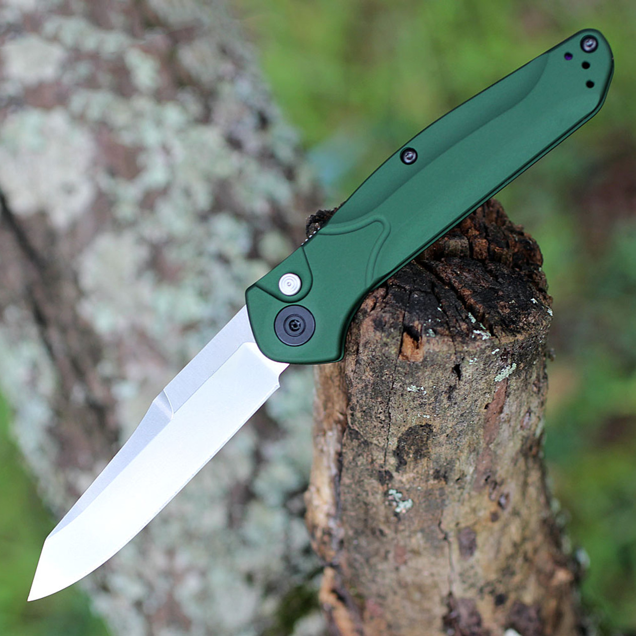 🔥Last Day Promo - 70% OFF 🦋9400 Osborne Auto - Green 6061-T6 Aluminum - CPM-S30V