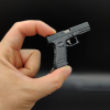 Mini pistol model keychain