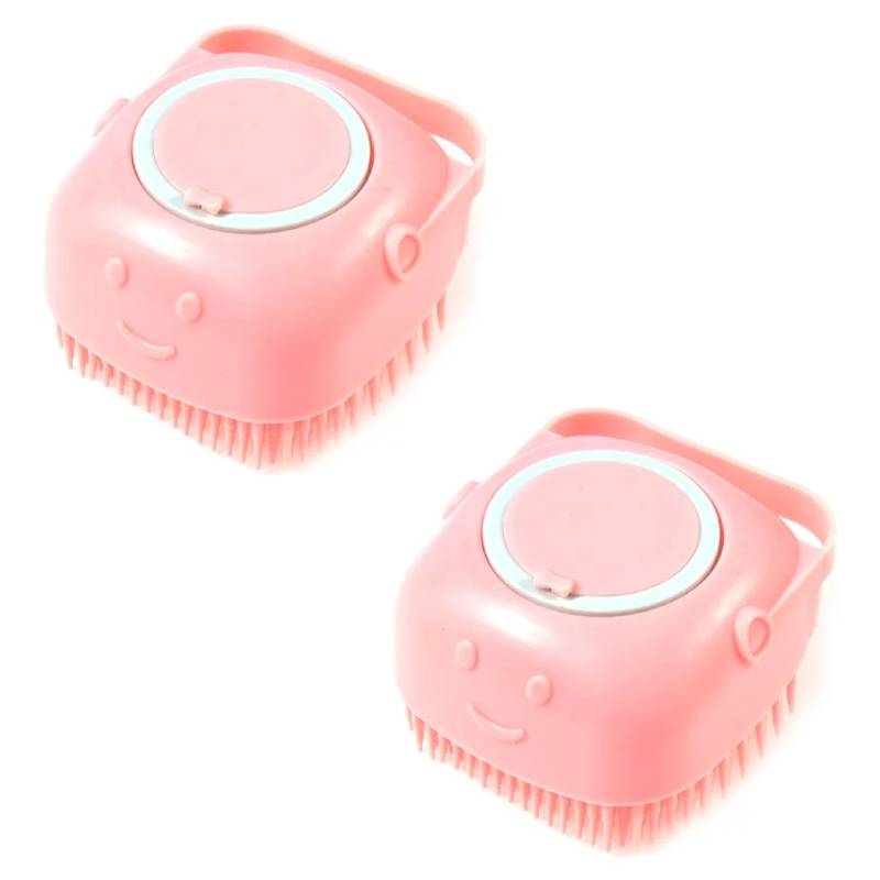 🧼🧼Bathroom 🐶Dog Cat🐱 Bath Brush Massage Gloves Soft Safety Silicone Comb Pet Accessories❤️