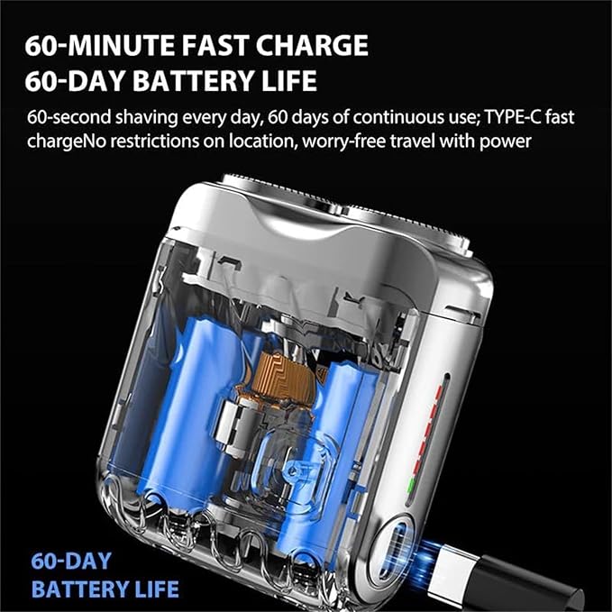 (🔥Father's Day Presale - 49% OFF) Cordless Zero Gapped Mini Electric Shaver, 🎁BUY 2 FREE SHIPPING