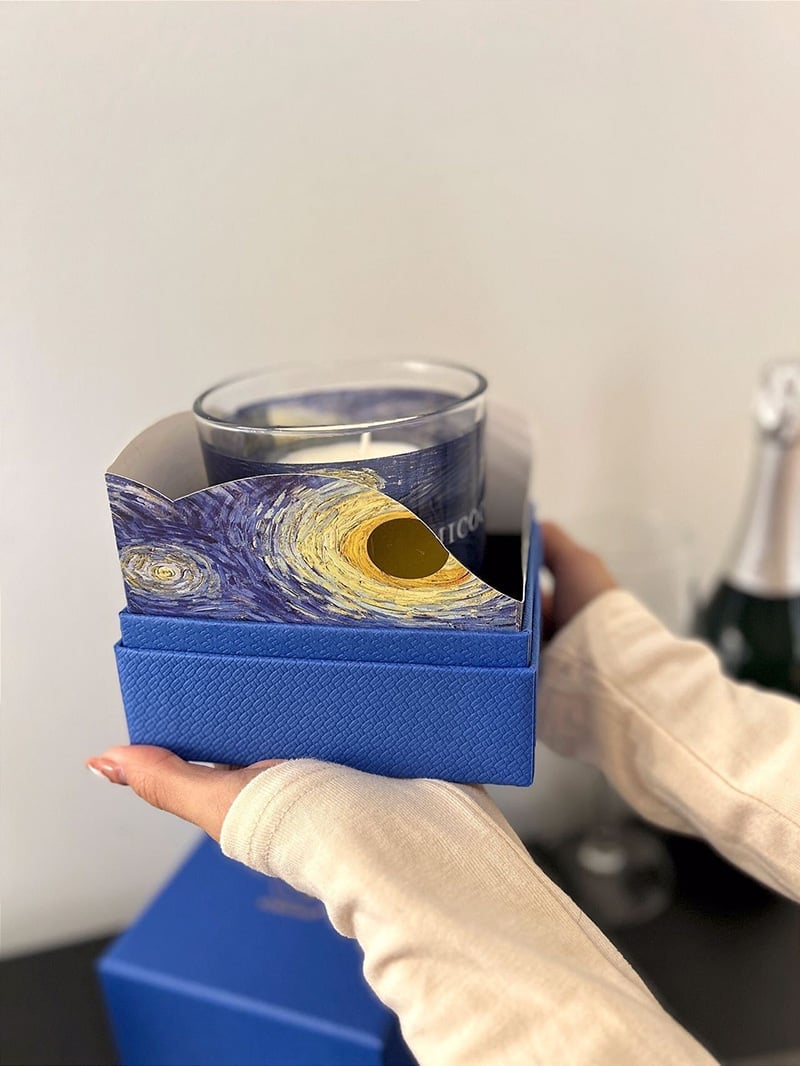🎁TikTok Last Day Sale - 70% OFF🌌 Van Gogh “Starry Night” Inspired Candle ✨