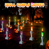 🎁TikTok Last Day Sale - 70% OFF🎉Solar Powered Skull Candle Light💀