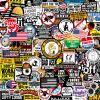 150 PCS Hard Hat Stickers Pack (DIRTY)