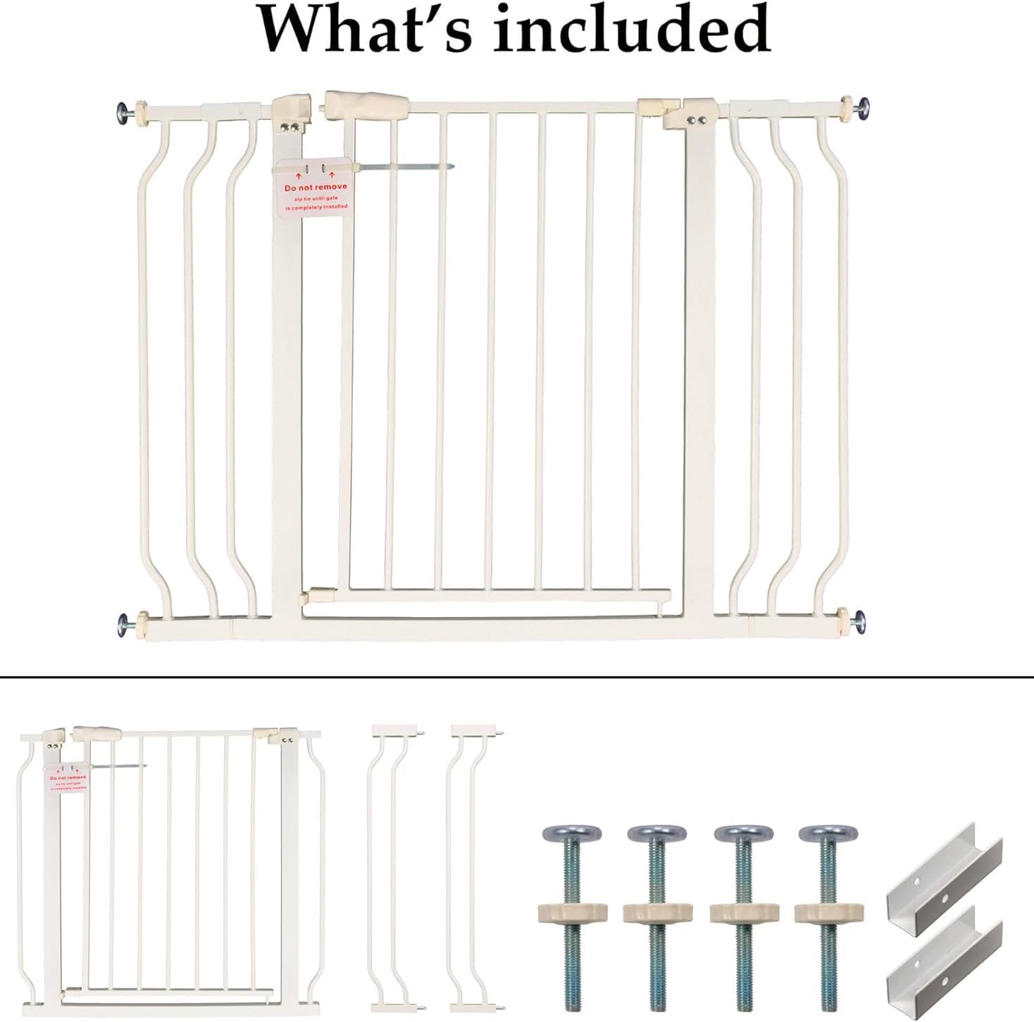 BalanceFrom Easy Walk-Thru Safety Gate for Doorways and Stairways with Auto-Close/Hold-Open Features, 30-Inch Tall, Fits 29.1 - 33.8 Inch Openings, Graphite