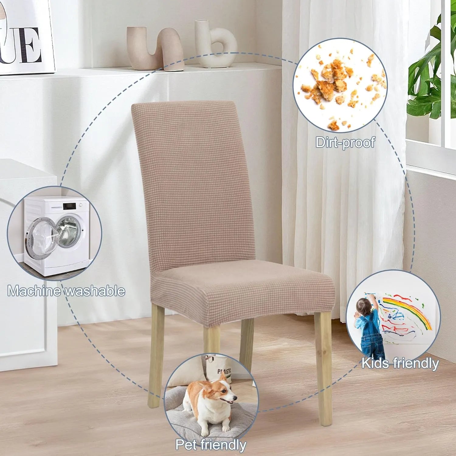 🔥Last Day Promotion 70% OFF💥Premium Stretchy Waterproof Chair Covers