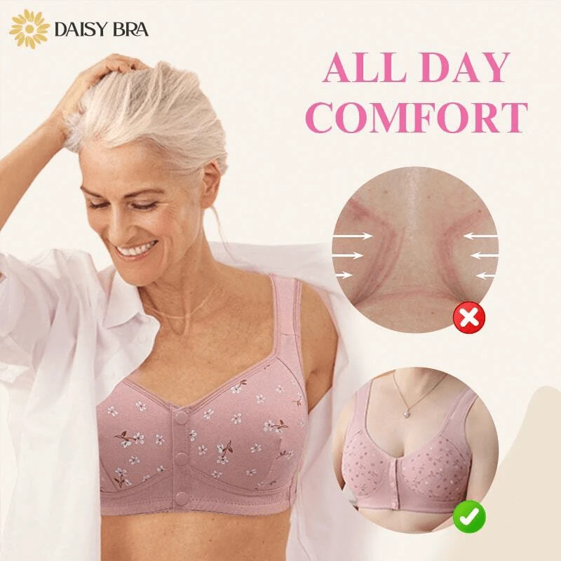 Daisy Bra - Last day 80% OFF - Comfortable & Convenient Front Button Bra