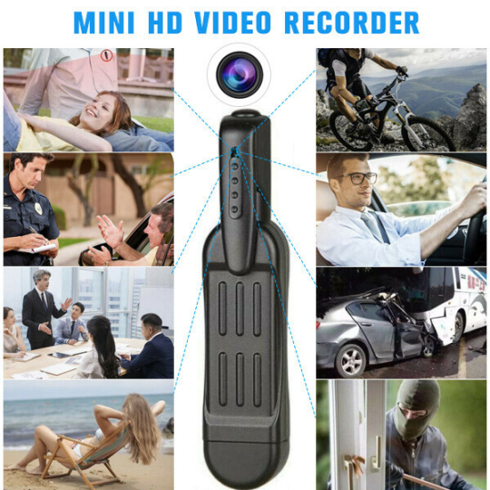 (🔥Clearance Sale - 50% OFF) PENCAM-Mini HD Video Recorder(1080P), Buy 2 Free Shipping