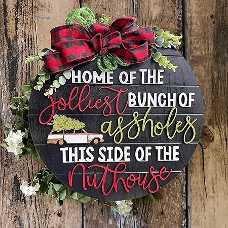 🎄🎅Christmas Presale - 49% OFF-✨Handmade Christmas Welcome Door Sign