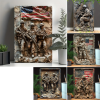 🎖️July 4th Flash Sale: 50% OFF Sitewide! 💕Handmade Patriotic Tactics Wall Painting