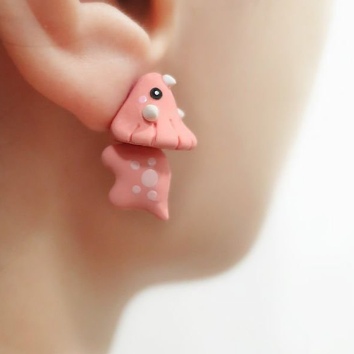 (Summer Flash Sale- 50% OFF) Cute Animal Bite Earring- BUY 5 FREE SHIPPING