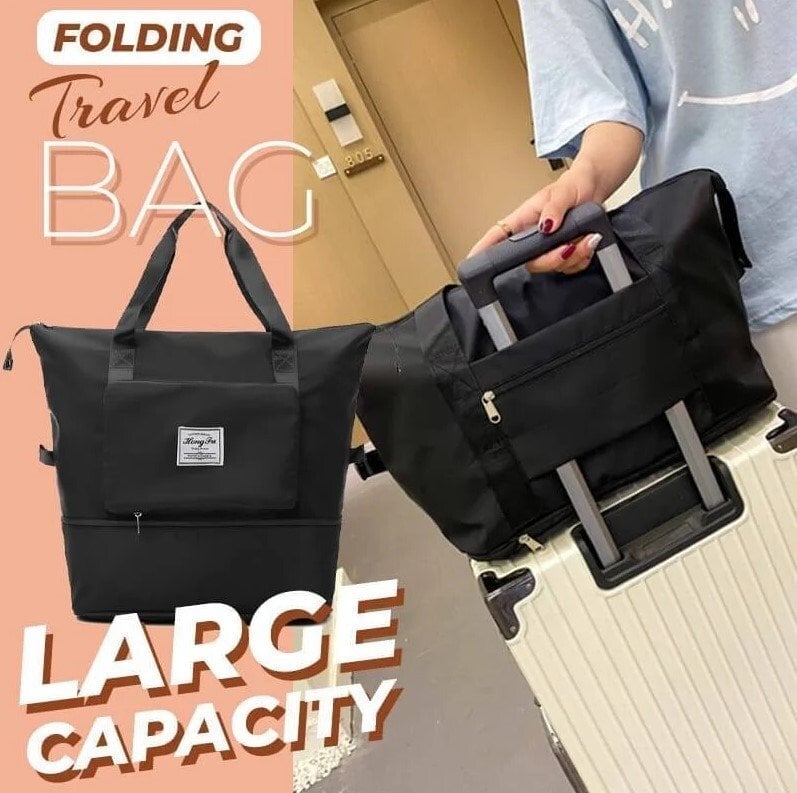 (Last day 49% OFF)🔥Collapsible Waterproof Large Capacity Travel Handbag💥BUY 2 FREE SHIPPING