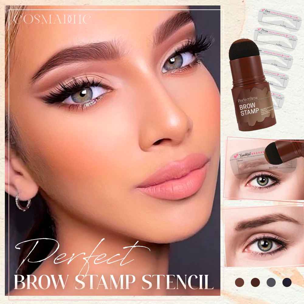 🔥Mother's Day Sale- 58% OFF💗😍Instant Waterproof Brows Stencil & Stamp Kit