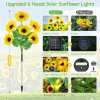 🌻Factory Direct Sales 49% Off🌞New for 2025 Solar LED Sunflower Garden Lights-29.6inch/74cm