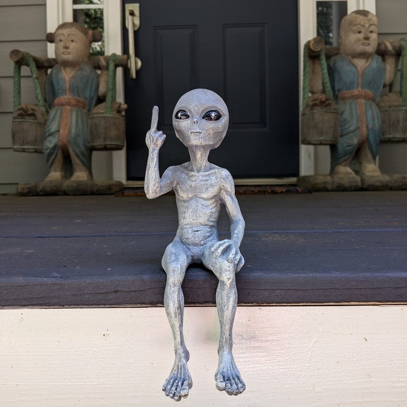 👽Rude Alien Statue