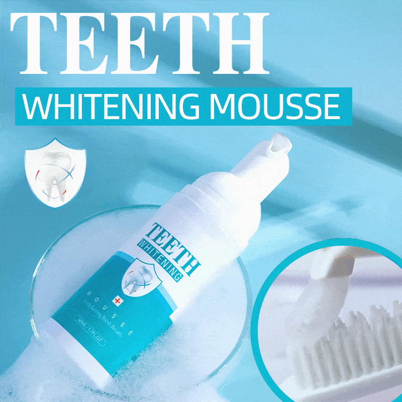 (🔥Last Day Promotion - 49% OFF) 👨‍⚕TEETH WHITENING MOUSSE