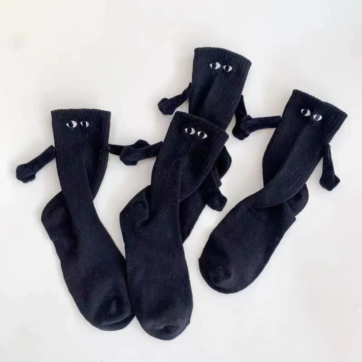 🔥Last Day Promotion - 70% OFF🎁Hand In Hand Socks Magnetic Holding Hands Socks