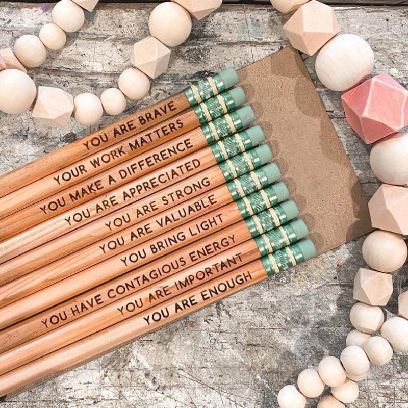 (📏Back-to-School Hot Sale🔥)❤️Affirmation Pencil Set