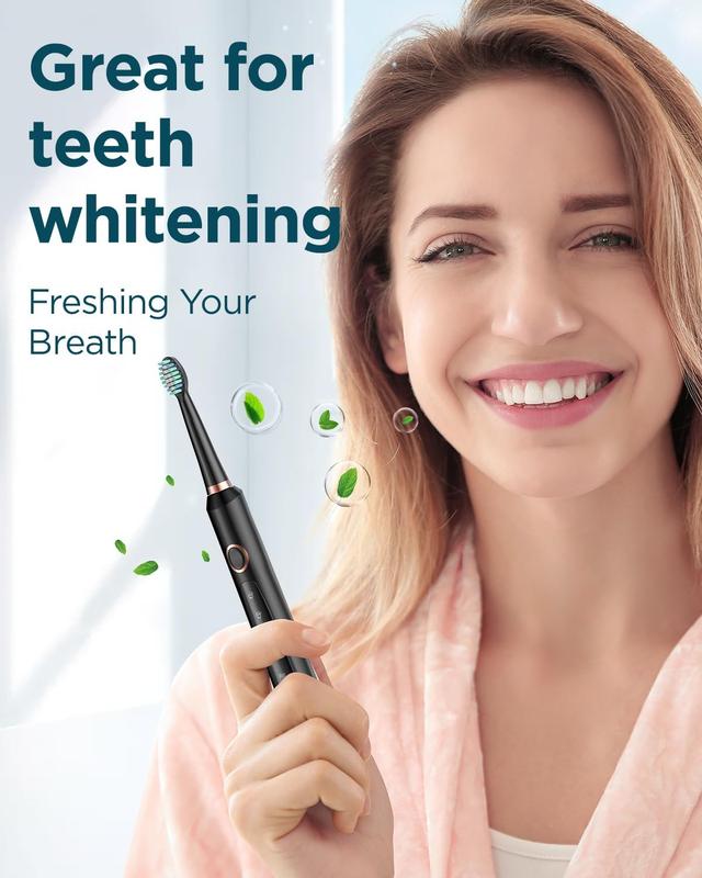 TikTok Last Day Promotion -60% OFF🎉Sonic Electric Toothbrush -😬😬Restore Your Bright White Smile!