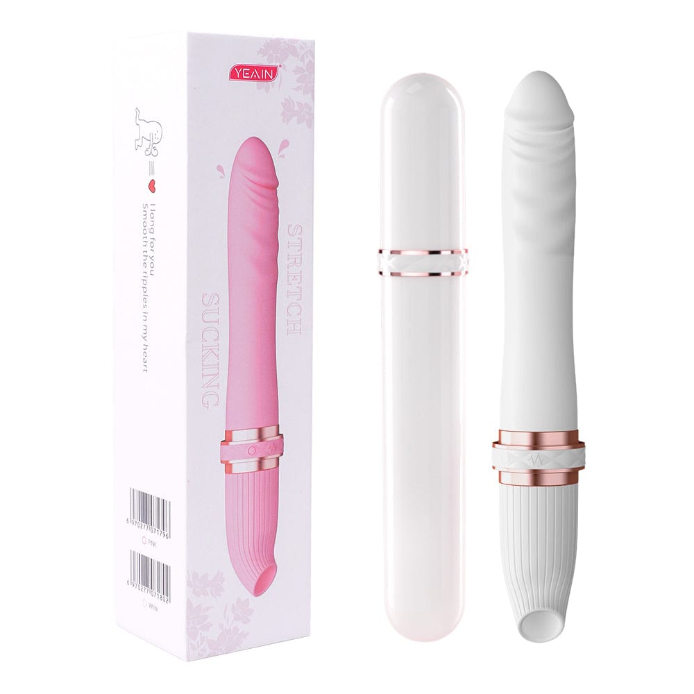 Telescoping Vibrator Female 10 Frequency Variable Sex Machine Clitoris Vibrador