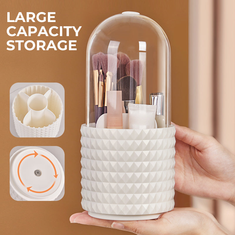 🔥(Early Mother's Day Sale - 50% OFF) 360° Rotating Dustproof Large-Capacity Makeup Box