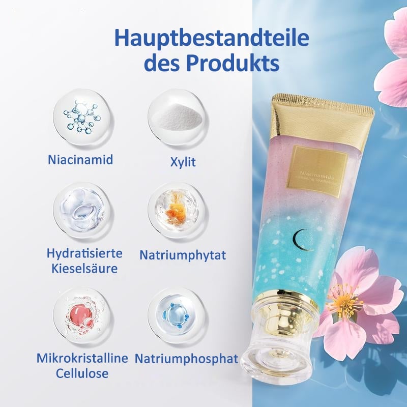 🔥Letzter Tag 49% Rabatt🎁Niacinamid Whitening Zahnpasta