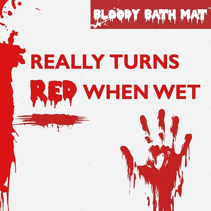 Halloween Pre-Sale🍬-Bloody Bathmat