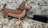 🔥Last Day 50% OFF-🐕Dachshund Brown Leather Bag Accessory