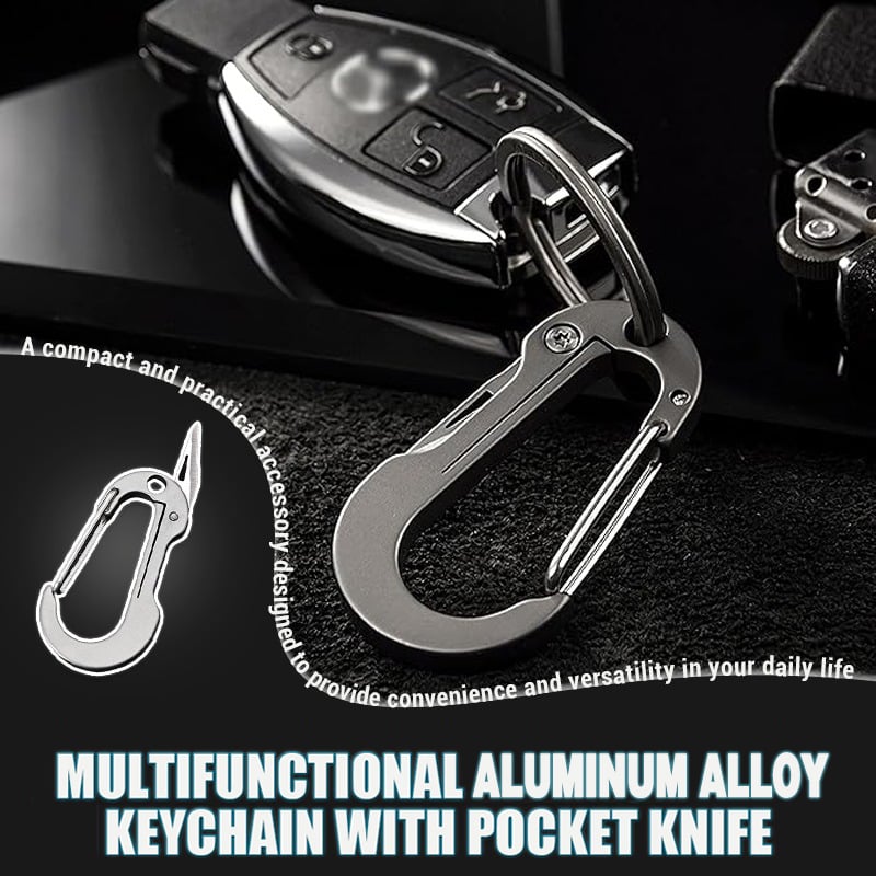 (🔥Christmas Flash Sale - 49% OFF) Multifunctional 7075 Aluminum Alloy Keychain