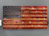 【Buy 2 Free Shipping】Challenge Coin Display Rack Holder - Rustic American Flag