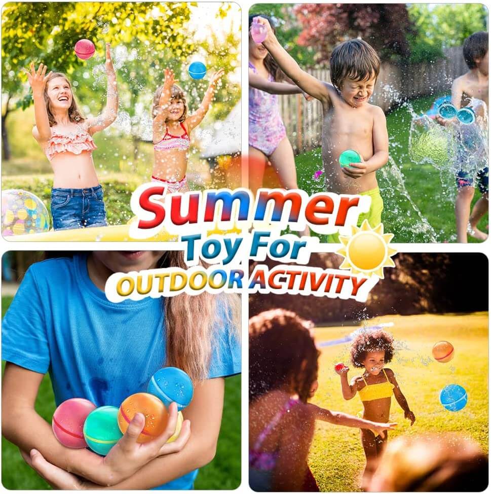 Last Day Promotion 48% OFF -Resuable Water Balloons