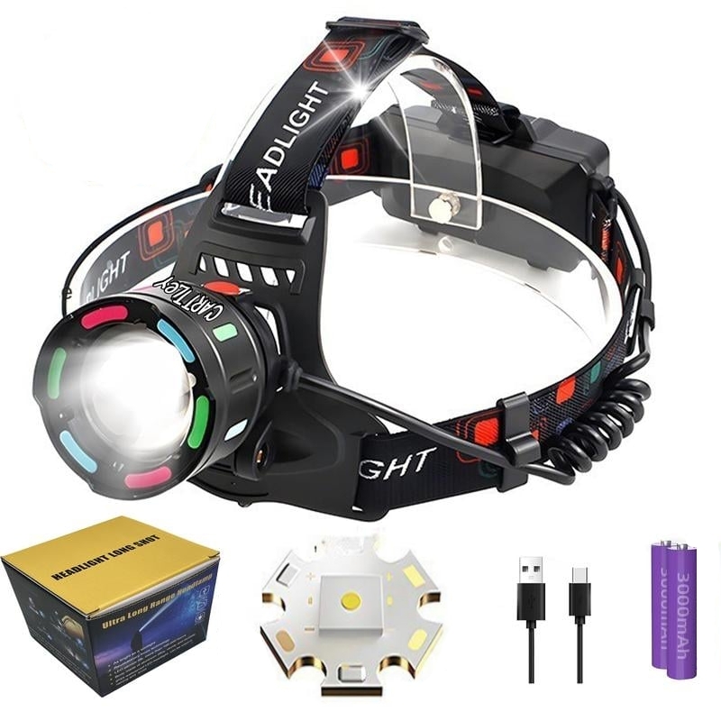 🔥Last Day Promotion 70% OFF🔥Super bright LED Headlamp Rechargeable