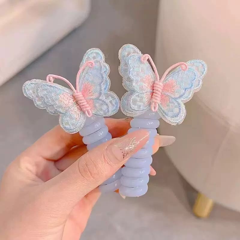 🎀Butterfly Telephone Wire Hair Bands