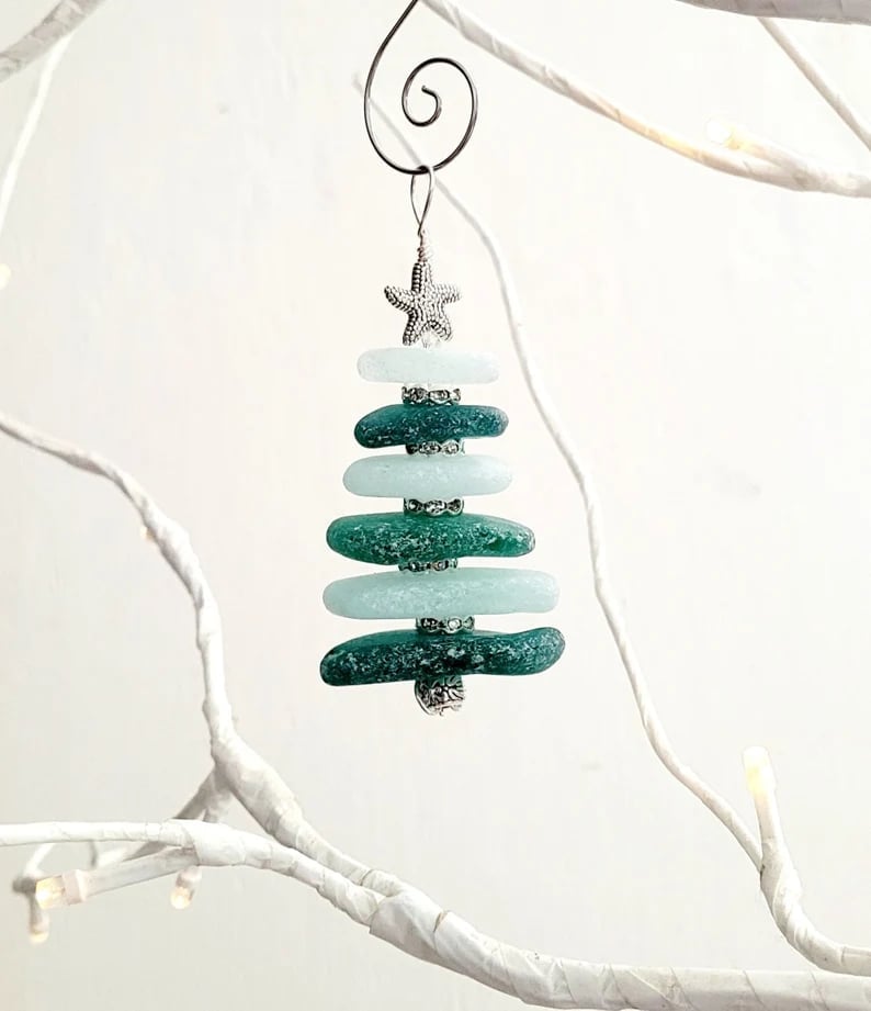 🌊🎄Sea Glass Christmas Tree Advent Calendar