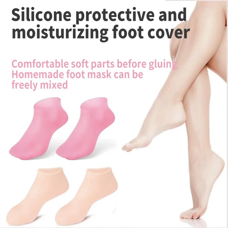 🎁LAST DAY 45% OFF🎁-Silicone Moisturizing Socks