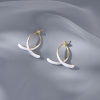 ✨LETZTER TAG 50% RABATT - Cross Curved Ohrringe(1 Paar), 2 Paar kaufen, kostenloser Versand
