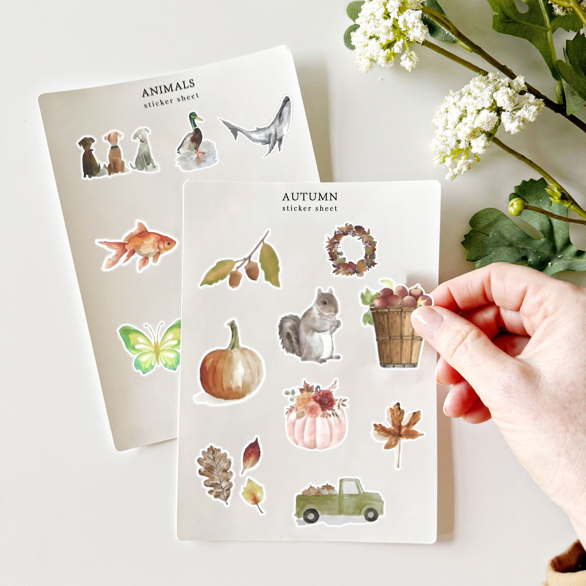 𝙊𝙏𝙀𝙃® Autumn sticker sheets