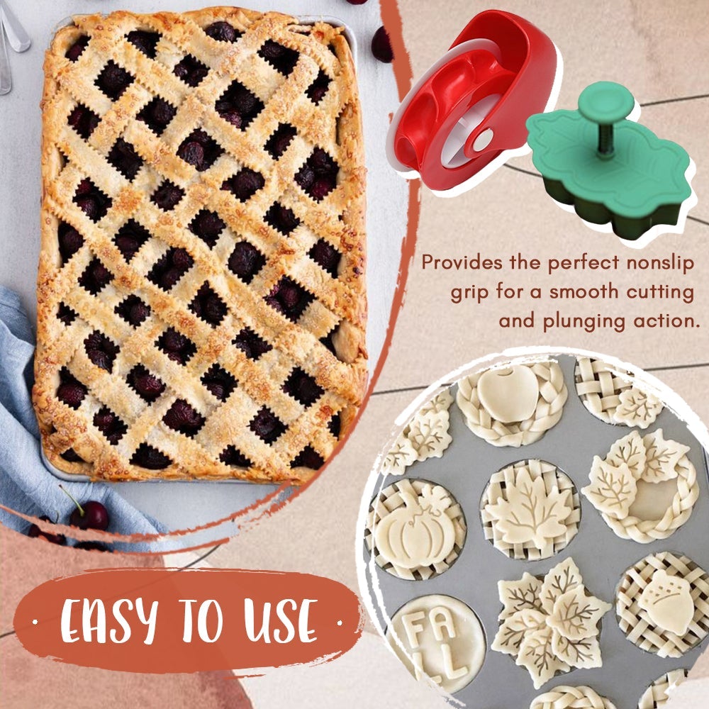 Early Spring Hot Sale 48% OFF - Dough Lattice Cutter SET