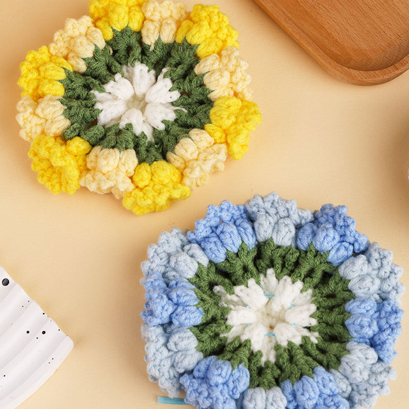 🔥Halloween promotion, don't miss it🎃【DIY Kit】Handmade Diy Lily Of The Valley Coasters