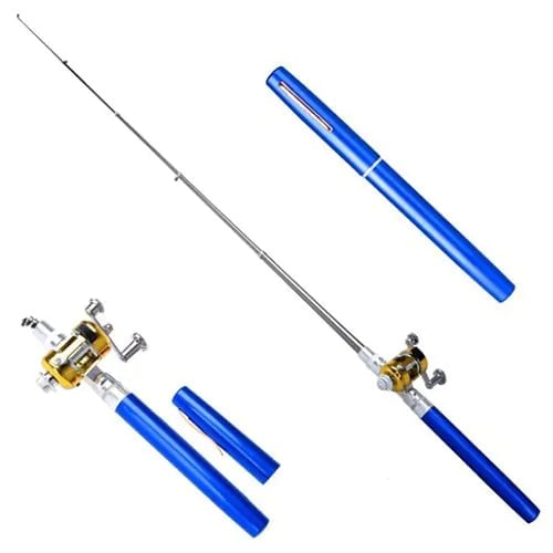 (Last Day Promotion - 50% OFF) Pocket Size Fishing Rod(With Fishing Reel), BUY 2 FREE SHIPPING