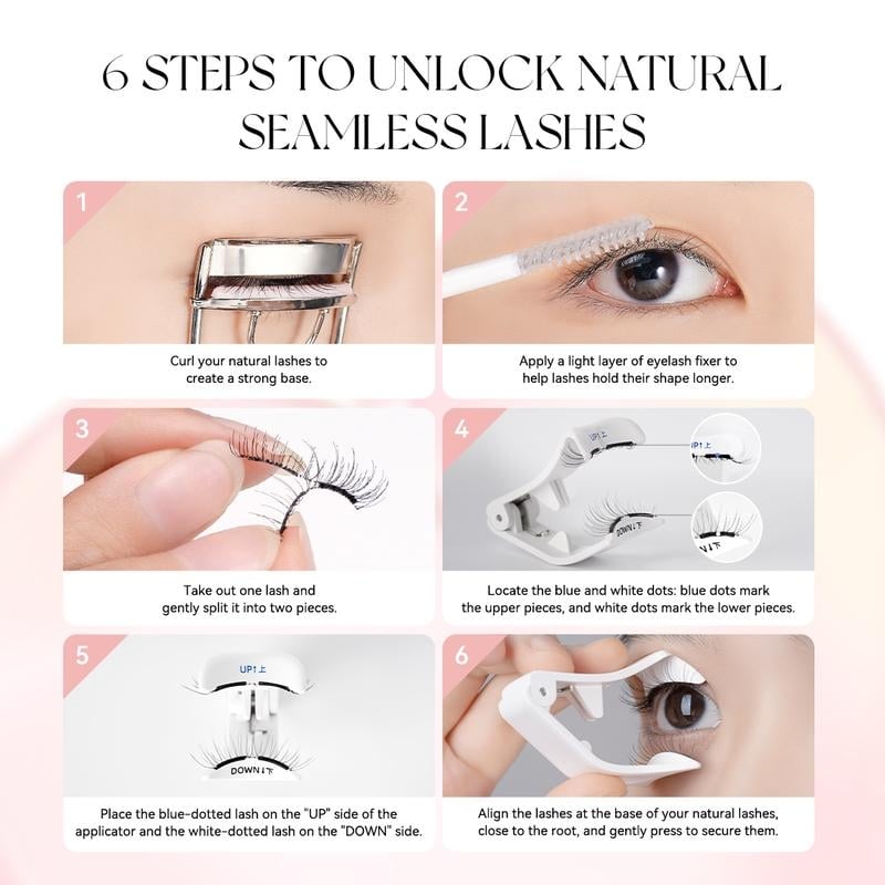💖Summer Hot Sale 49% OFF -- Soft Magnetic Eyelashes All-in-One Box, Reusable