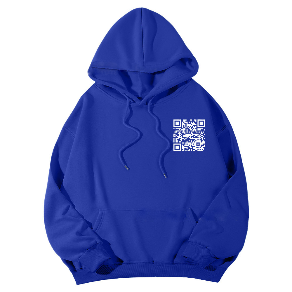 🔥Last Day Promotion 48% OFF-🎁-Funny FU QR Code Hoodie(Buy 2 Get Free Shipping)