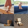 ❤️Shaking Feet Wooden Doll with 12PCS Magnetic Expressions