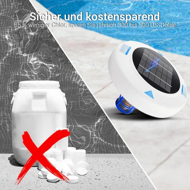 🎉Letzter Tag 49% Rabatt🔥Solar-Schwimmbad-Ionisator, macht das Wasser klar