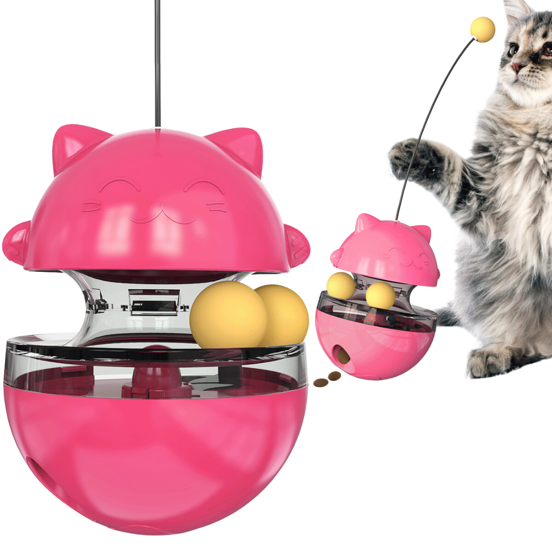 🔥Last Day 50% off😎3-in-1 Wobbler Toy🐾
