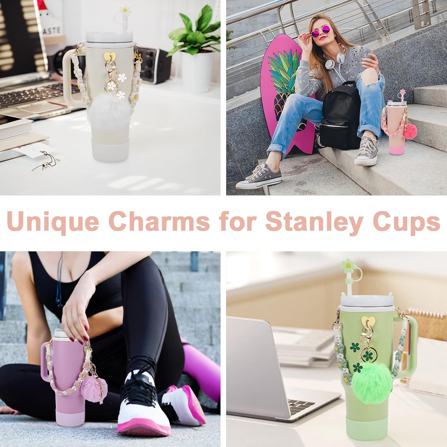 (🎄Christmas Hot Sale - 49% OFF)✨️Stanley Cup Accessories Set