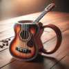 🎶☕️Musical Instrument Coffee Mug Resin Decoration