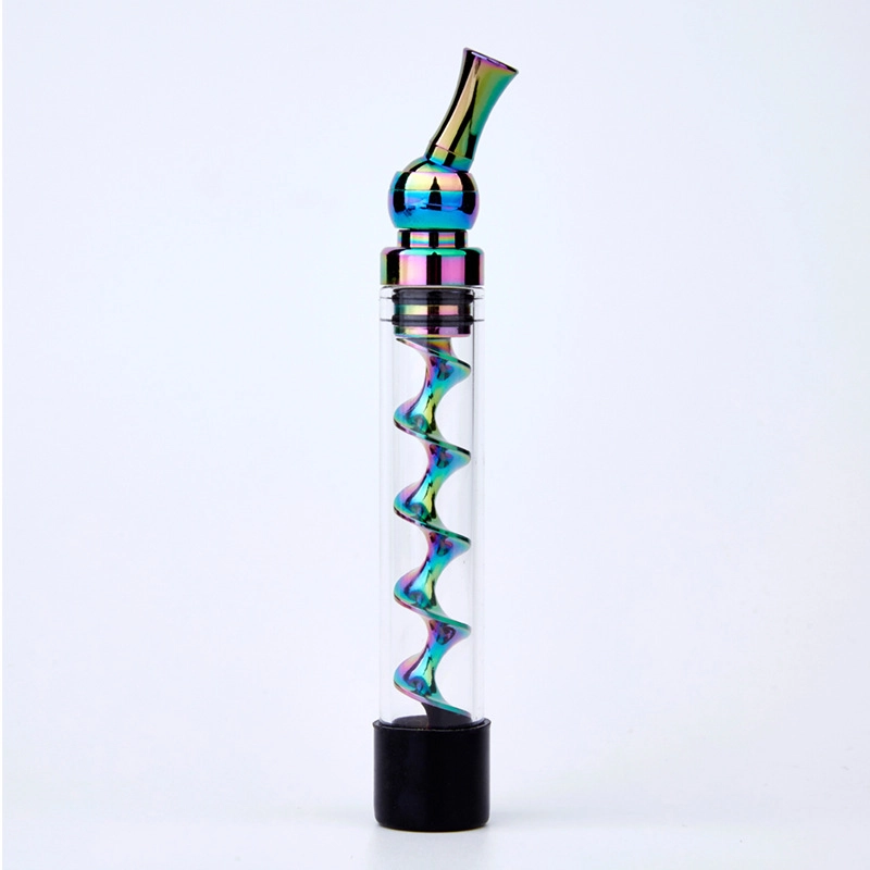 HOT SALE 49% OFF-Portable Easy-To-Clean Twisted Glass Blunt Pip
