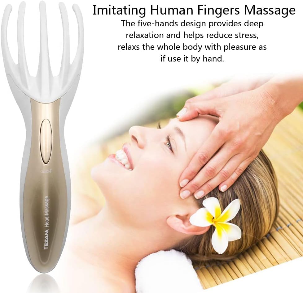 ⏰LAST DAY SALE 50% OFF💥Electric Head Massage Device